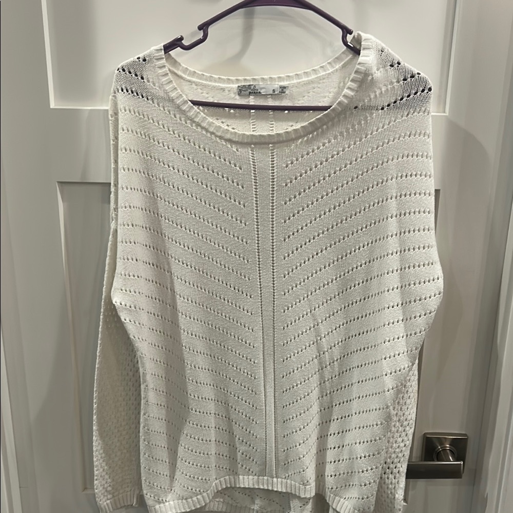 Elegant White Sweater
